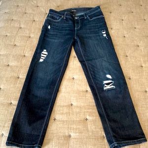WHBM Straight crop jeans